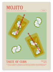 Mojito Cocktail mit Limetten - The Taste of Cuba