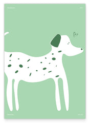 Süßer Dalmatiner - Hund mit Herz