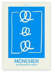 Münchner Oktoberfest - Wiesn' mit Brezeln