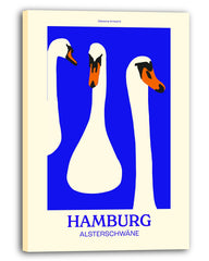 Hamburg Andenken "Alsterschwäne"