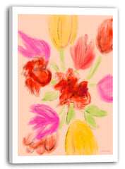 Tulpenstrauß Kunstdruck "Abstract Spring"