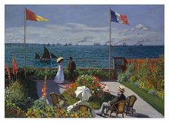 Claude Monet - Garten in Sainte-Adresse (1867)