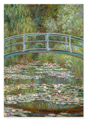 Claude Monet - japanische Brücke über den Seerosenteich (1899)
