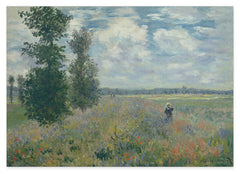 Claude Monet - Felder um Argenteuil (1875)