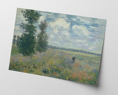 Claude Monet - Felder um Argenteuil (1875)