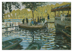 Claude Monet - Badende in La Grenouillère (1869)