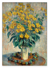 Claude Monet - Topinambur Blumen (1880)