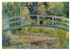 Claude Monet - Japanische Brücke über den Seerosenteich (1899)