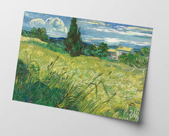 Vincent van Gogh - Grünes Weizenfeld mit Zypressen (1889)