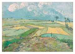 Vincent van Gogh - Weizenfeld nach Regen (Die Ebene von Auvers) (1889)