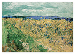Vincent van Gogh - Weizenfeld mit Kornblumen (1890)