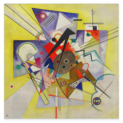 Wassily Kandinsky - Gelbe Begleitung (1924)