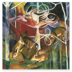 Franz Marc - Rehe im Wald I (1913)