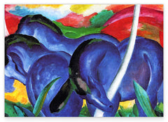 Franz Marc - Die großen blauen Pferde (1911)