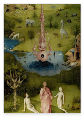 Hieronymus Bosch - Der Garten der Lüste (1490/1510) - Linke Tafel