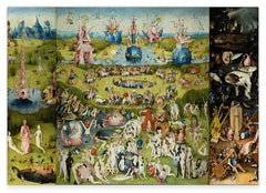 Hieronymus Bosch - Der Garten der Lüste (1490/1510) - Alle drei Tafeln