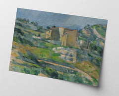 Paul Cézanne - Das Riaux-Tal nahe l'Estaque (1883)