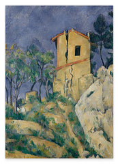 Paul Cézanne - Das Haus mit geborstenen Wänden (18921894)