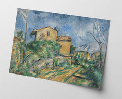 Paul Cézanne - Das Haus Maria am Weg zum Château Noir (1895)