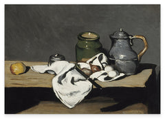 Paul Cézanne - Stillleben mit offener Schublade (1867-1869)