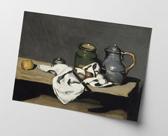 Paul Cézanne - Stillleben mit offener Schublade (1867-1869)