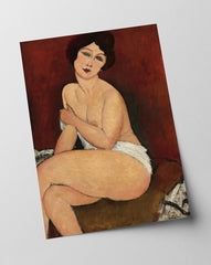 Amedeo Modigliani - Sitzende Nackte auf Divan