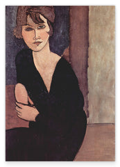 Amedeo Modigliani - Sitzende Frau