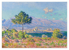 Claude Monet - Antibes, vue du plateau Notre Dame