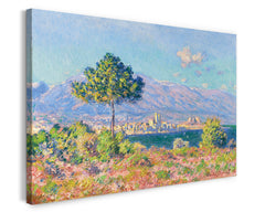 Claude Monet - Antibes, vue du plateau Notre Dame
