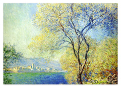 Claude Monet - Antibes, Blick vom Salis Garten