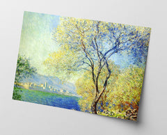 Claude Monet - Antibes, Blick vom Salis Garten