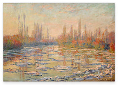 Claude Monet - Eisgang auf der Seine