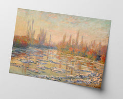 Claude Monet - Eisgang auf der Seine