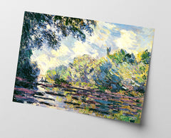 Claude Monet - Ausschnitt der Seine nahe Giverny