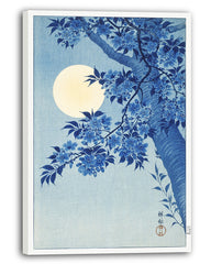 Ohara Koson - Baum hinter Mondschein