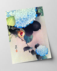 Ohara Koson - Vogel auf Blütenbaum