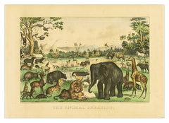 Currier and Ives - The Animal Creation