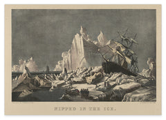Currier and Ives - Nipped in the Ice