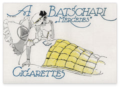 Hans Rudi Erdt - Batschari "Mercedes" Cigarettes