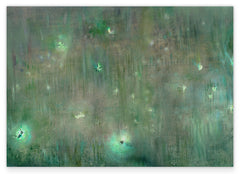 Loren MacIver - Abstrakte Naturszene in grün