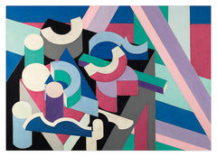 Patrick Henry Bruce - Pastellfarben in kubistischen Formen