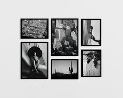 Set aus 6 Postern: Schwarz-Weiß "Dreamy Aesthetics"