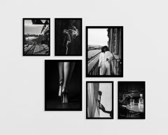 Set aus 6 Postern: Schwarz-Weiß "City Aesthetics"