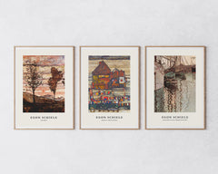 Set aus 3 Postern: "Stadt & Natur"