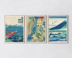 Set aus 3 Postern: "Japanische Natur"