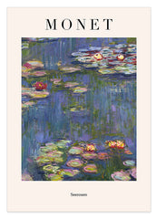 Claude Monet - Museum-Poster Seerosen VI