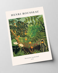 Henri Rousseau - Museum-Poster Exotische Landschaft