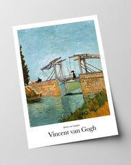 Vincent van Gogh - Museum-Poster Brücke von Langlois