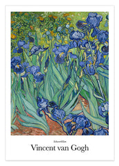 Vincent van Gogh - Museum-Poster Schwertlinien