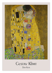 Gustav Klimt - Museum-Poster Der Kuss